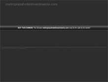 Tablet Screenshot of metroplazahoteldowntownla.com
